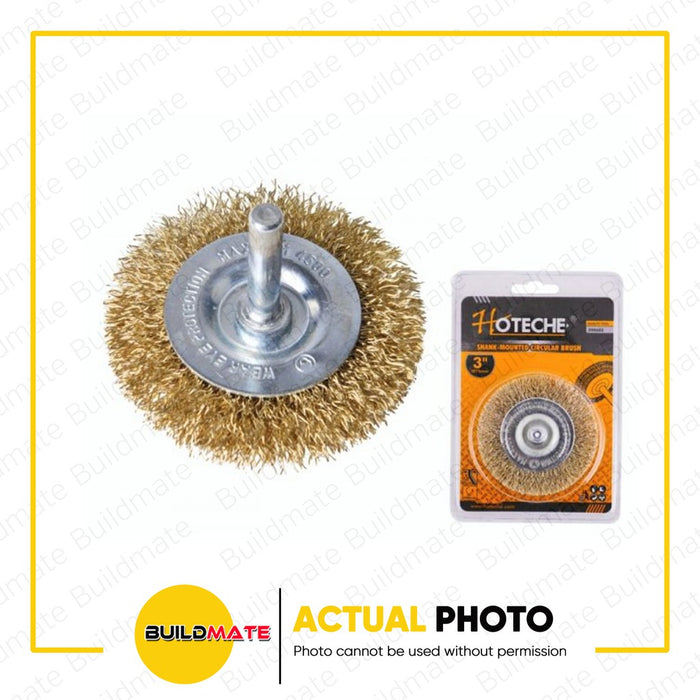 HOTECHE Shank Brush 75mm 590603 •BUILDMATE•