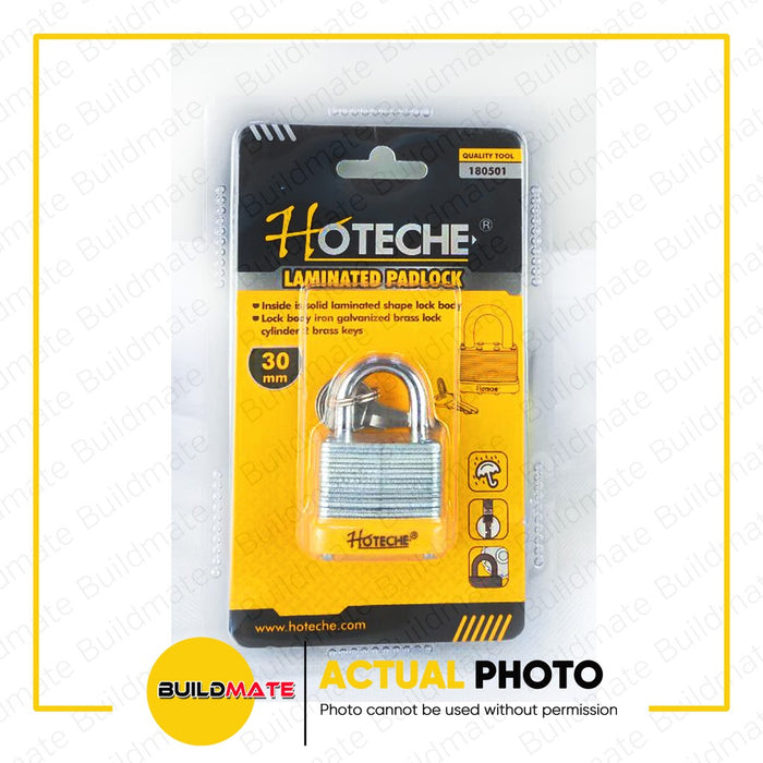 HOTECHE Laminated Padlock 30mm | 40mm SOLD PER PIECE •BUILDMATE•