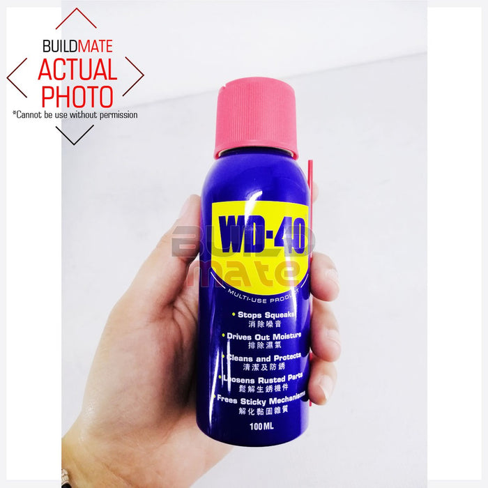 WD-40 Oil Multi-Use Penetrating Lubricant 3oz/100ml 100% ORIGINAL WD40 •BUILDMATE CAR CARE•