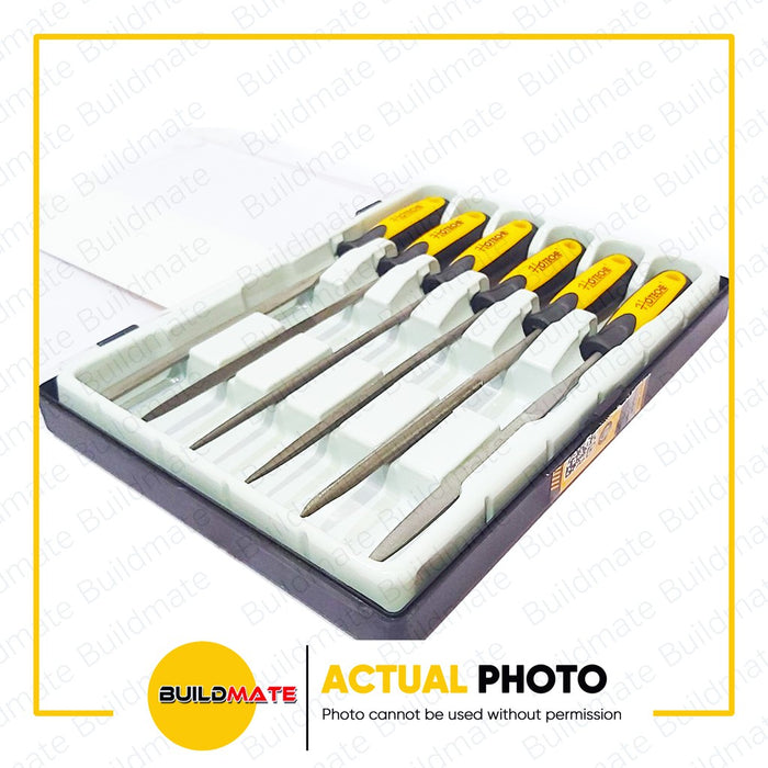 HOTECHE Needle File Set 6 PCS SET 403006 •BUILDMATE•