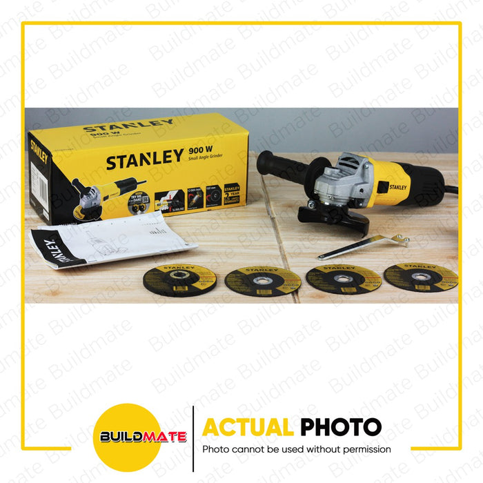 STANLEY Angle Grinder 900W 100mm STGS9100 •BUILDMATE• SPT