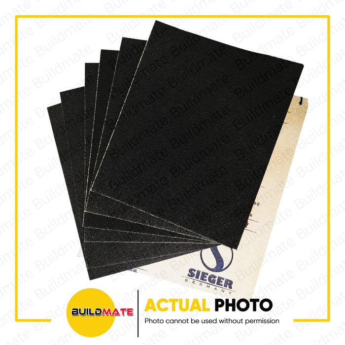 SIEGER Germany Sand Paper Sandpaper 28x23cm HIGH QUALITY comparable to 3M •BUILDMATE•