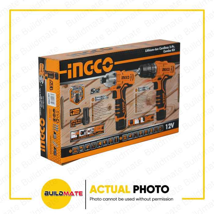 INGCO Lithium-Ion Cordless Drill and Driver 12V CKLI1201 •BUILDMATE• ICPT