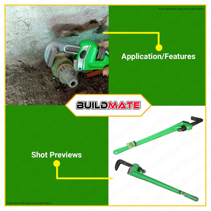 HOYOMA JAPAN Pipe Wrench Wrenches 36" HT-PW36 AUTHENTIC 100% ORIGINAL / AUTHENTIC •BUILDMATE