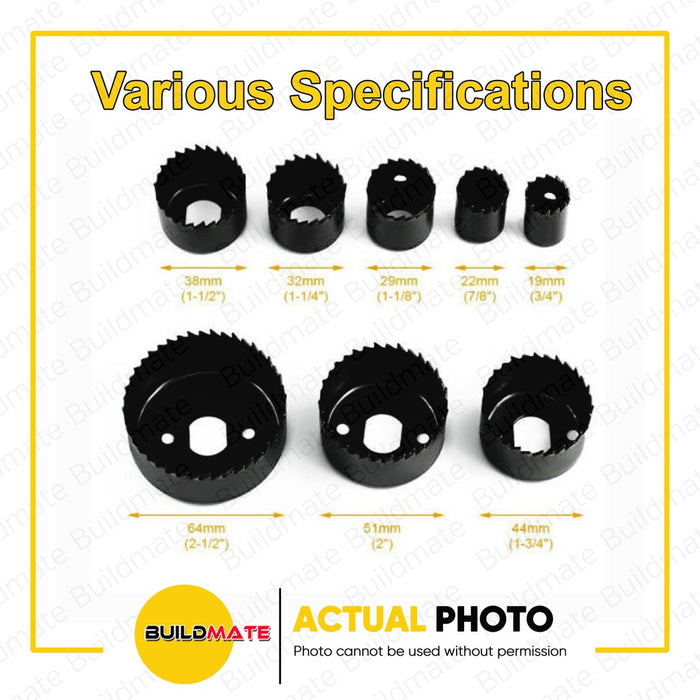 PROMAN / MEGA Hole Saw Set 11PCS SOLD PER SET •BUILDMATE•