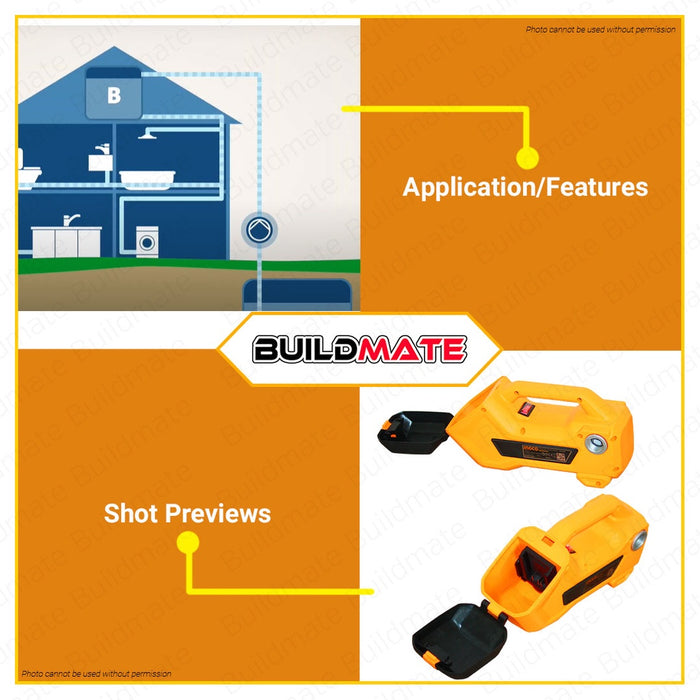 INGCO Cordless Transfer Pump Self Priming Water & Diesel Oil Transfer Pump TPLI2001 BUILDMATE ICPT