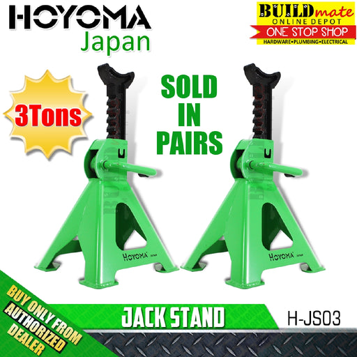 HOYOMA Jack Stand 3 Tons Capacity H-JS03 SOLD IN PAIR •BUILDMATE• HYMHT