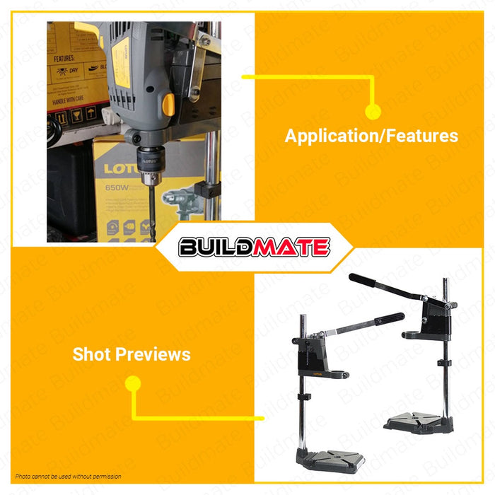 LOTUS Drill Stand 60mm LTHT60DSX •BUILDMATE• LHT LUTOS