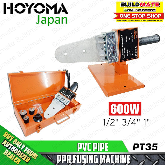 Hoyoma PT35 PVC Welding Machine PPR Fusing Machine •BUILDMATE• HYMPT
