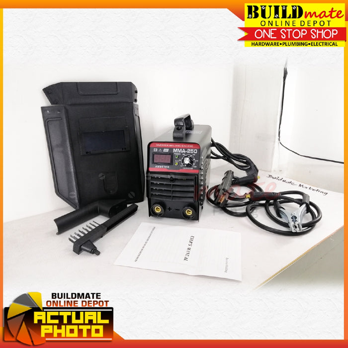 COMPACT JAPAN 250A IGBT Inverter Welding Machine MMA-250 ++ FREE YUKO GOGGLES •BUILDMATE•