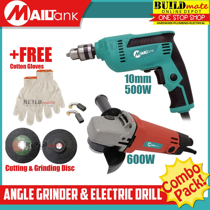 MAILTANK COMBO Angle Grinder 600W & Electric Drill 500W