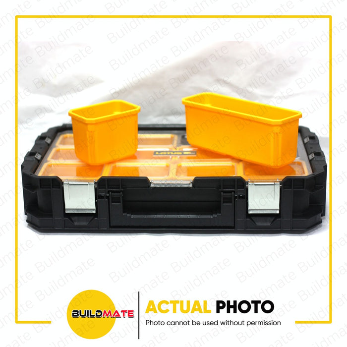 LOTUS X-CONNECT Organizer Metal Latch Polycarbonate Top Lock Tool Box LTXC14GO •BUILDMATE•