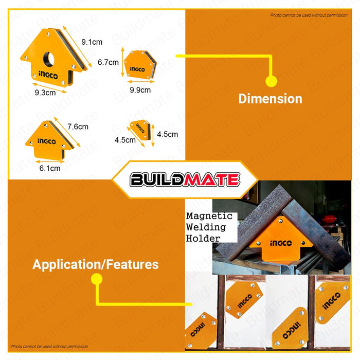 INGCO Magnetic Welding Holder Set 7 PCS/SET AMWH7002 HIGH QUALITY •BUILDMATE• IHT