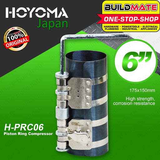 HOYOMA JAPAN Piston Ring Compressor 4" Inch & 6" Inch Adjustable Piston Installer •BUILDMATE• HHT