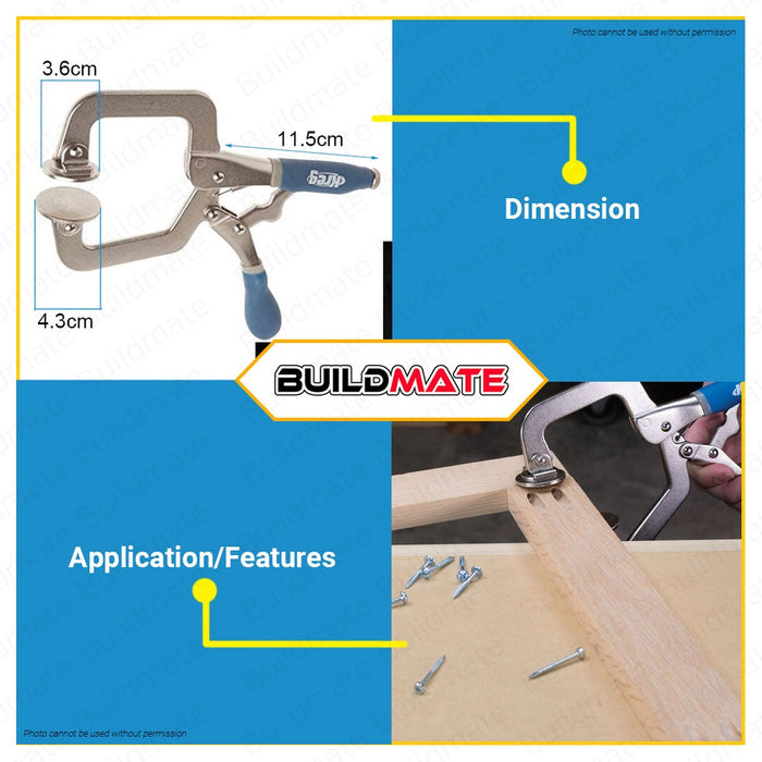 KREG Classic 3" Face Clamp KHC-PREMIUM •BUILDMATE•