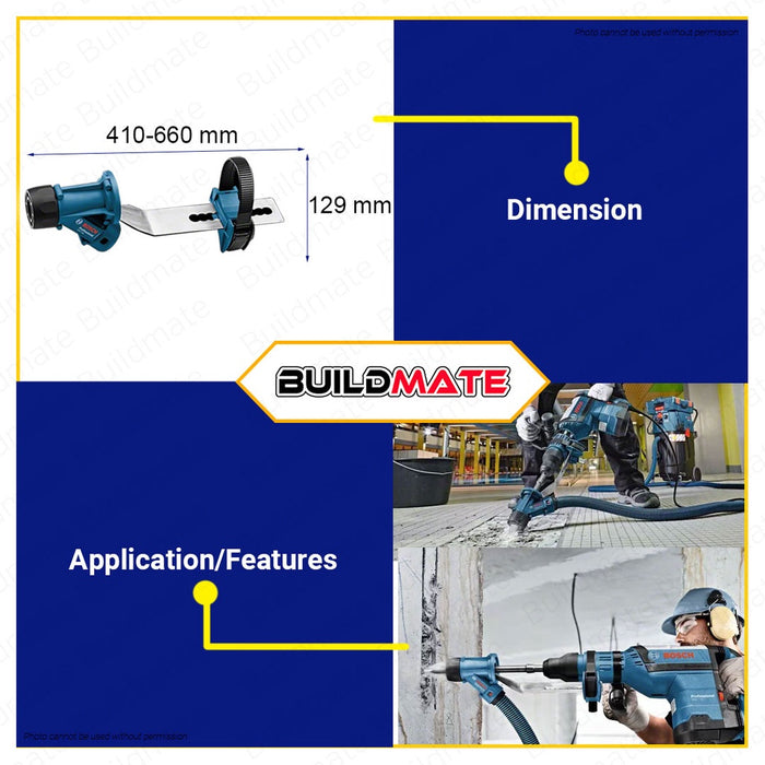 BOSCH 600mm Chisel Adapter Demolition Dust Extraction Accessories GDE MAX 1600A001G9 •BUILDMATE• BPT