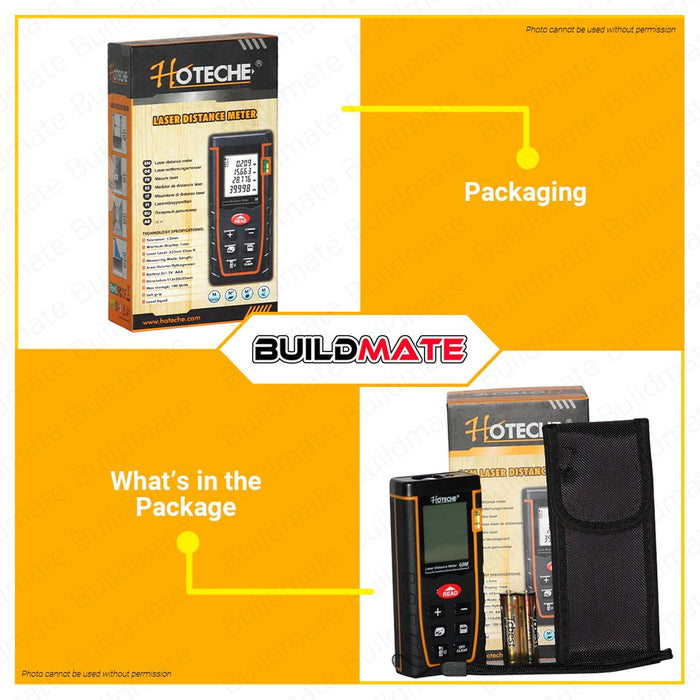 Hoteche Laser Digital Multimeter 60m HTC-284902 •BUILDMATE•