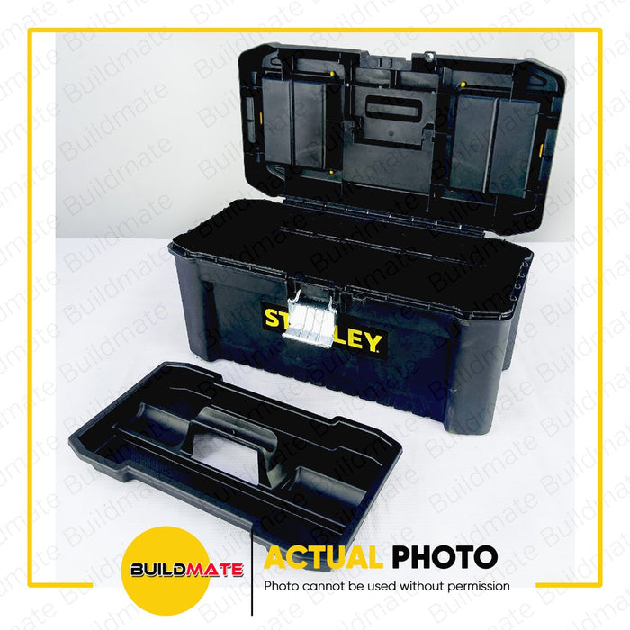 STANLEY 16" Essential Tool Box with Metal Latches 75-518 •BUILDMATE• SHT