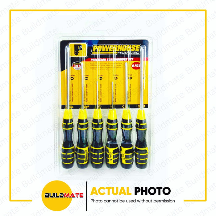 POWERHOUSE 6PCS/SET Precision Screwdriver •BUILDMATE• PHHT