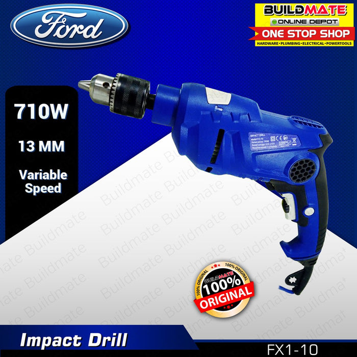 [CLEARANCE SALE] FORD 13mm Impact Drill 710W Variable Speed FX1-10 •100% ORIGINAL / BUILDMATE•