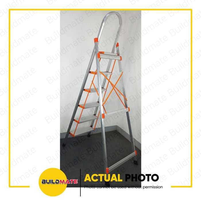 BUTTERFLY 6 WIDE STEPS Household Ladder HL2406 •BUILDMATE•