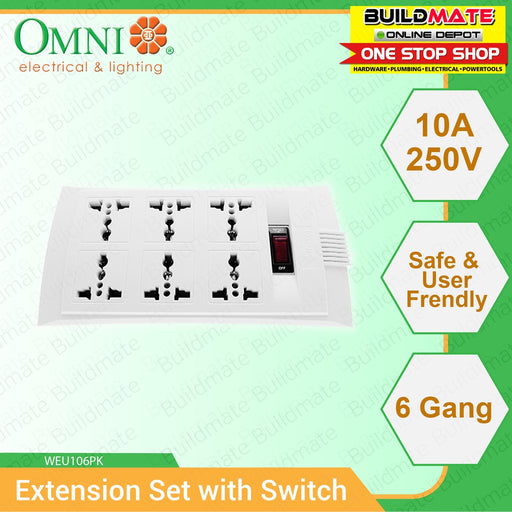Omni Extension Set with Switch WEU106PK