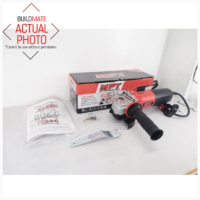 BUILDMATE MPT Angle Grinder 800W Electric Grinding Machine MAG8003R / MAG8008R