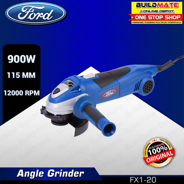 [CLEARANCE SALE] FORD Angle Grinder 115mm 900W FX1-20 •100% ORIGINAL / AUTHENTIC •BUILDMATE•