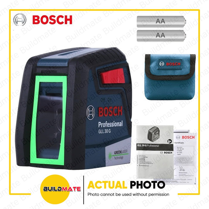 BOSCH Professional GLL 30 G Green Beam Laser Level 0601063V80 •BUILDMATE• BMT