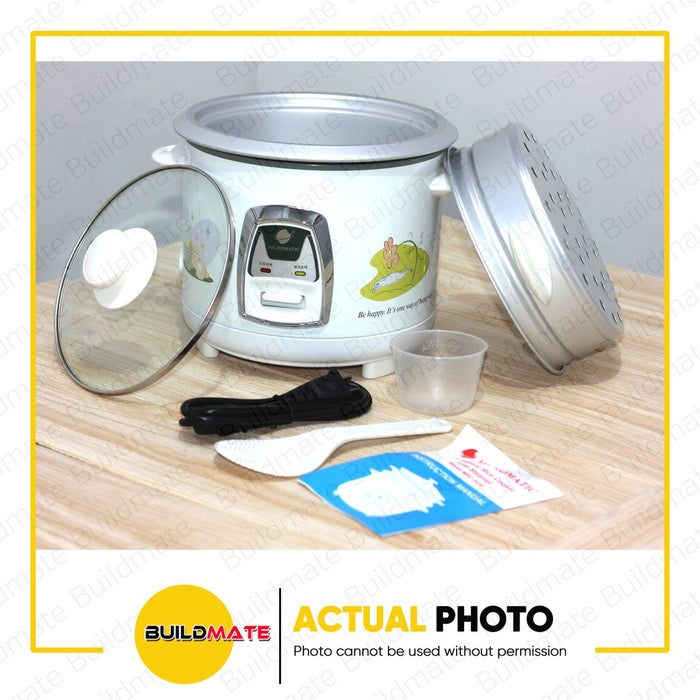 MICROMATIC Rice Cooker with Steamer 1.8L 10 CUPS MRC-7038 •BUILDMATE•