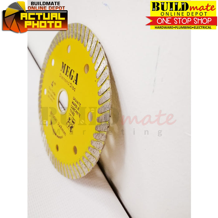 MEGA Diamond Disc Turbo Blade 4" / HOYOMA H04012C HYMA
