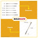 HOTECHE Precision Screw Driver Screwdriver Set 6 PCS/SET HTC-24200 •BUILDMATE•