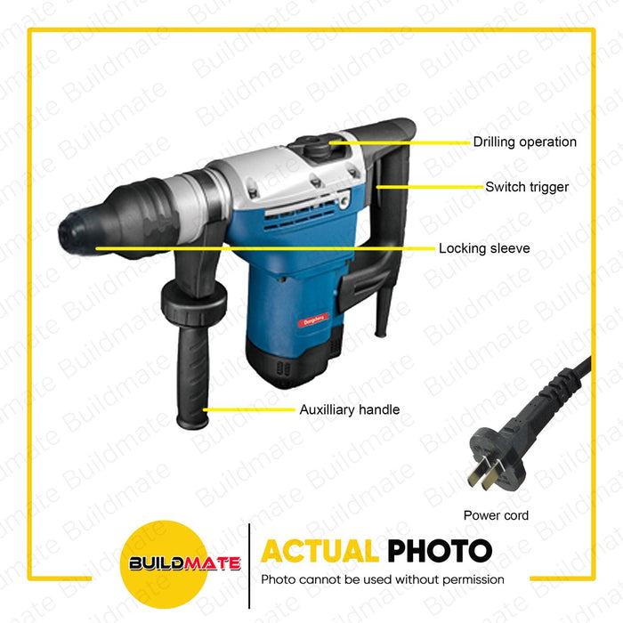 DONG CHENG Electric Rotary Hammer 1100W DZC03-38 •BUILDMATE•