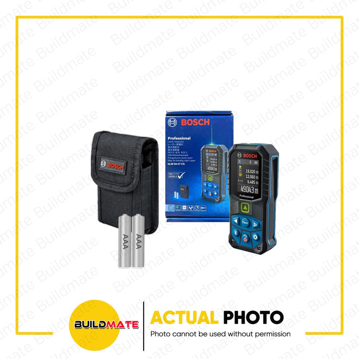 BOSCH Professional Laser RANGEFINDER GLM 50-27 CG 0601072UK0 •BUILDMATE• BMT