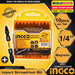 INGCO 10 PCS Impact Screwdriver Bit Screw Ph2 + Ph2 65mm Set SDBIM21PH233 AUTHENTIC •BUILDMATE• HT2