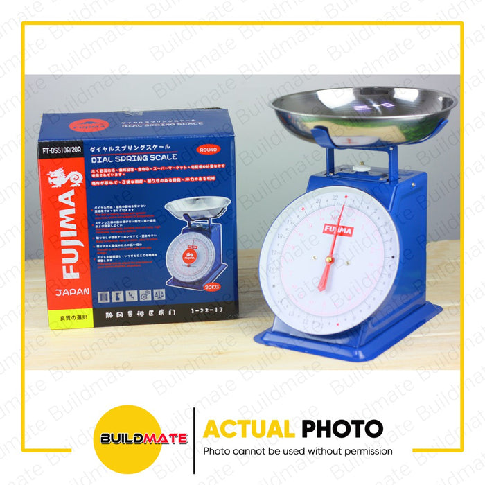 FUJIMA Dial Spring Scale Round 10kg Timbangan FT-DSS10R •BUILDMATE•