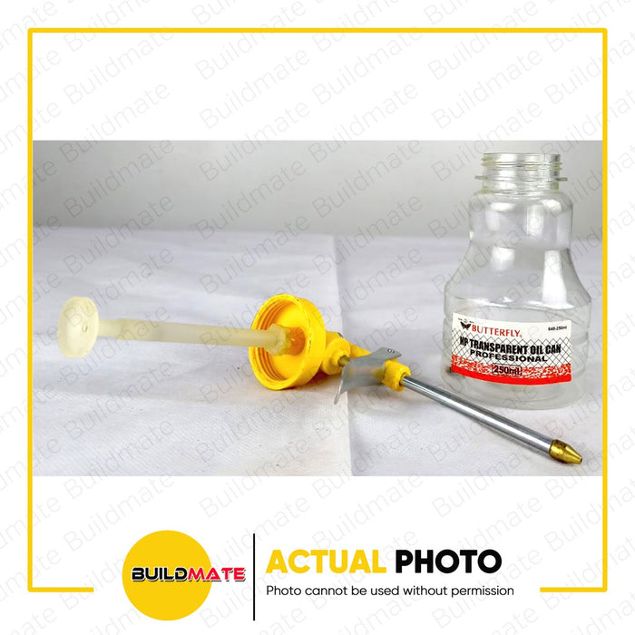 BUTTERFLY Oil Can 250ml #648-250ML •BUILDMATE•