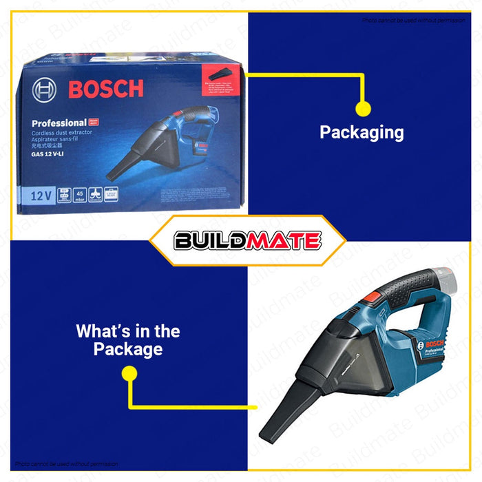 BOSCH Handheld Cordless Lithium Ion Li-Ion Battery Vacuum Cleaner GAS 12V 06019E3081 BLC