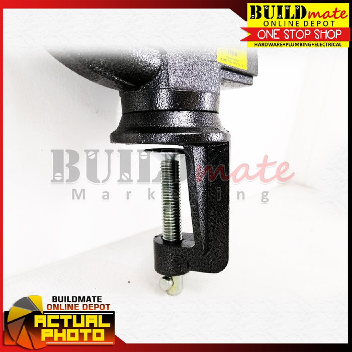 CRESTON Table Vise 60mm Swivel Base with Anvil FU-2160 •BUILDMATE•