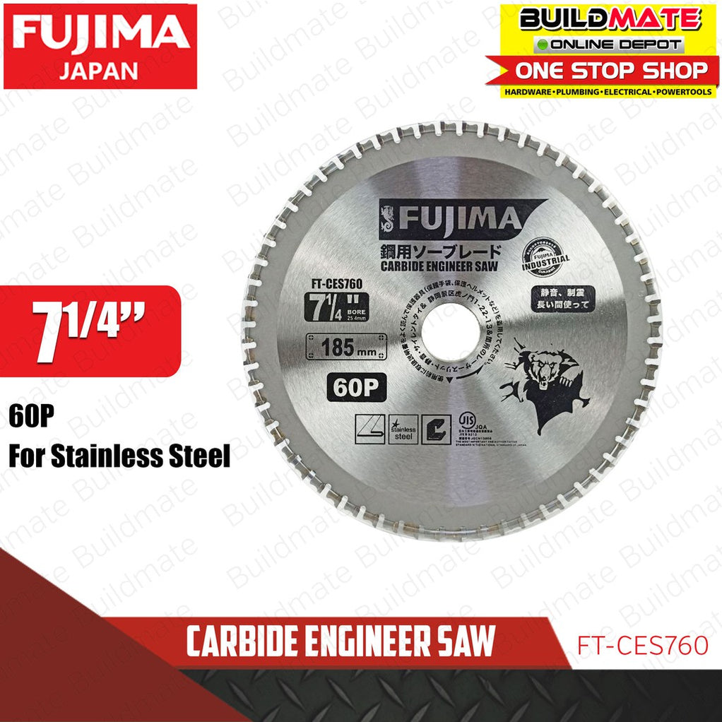 FUJIMA Carbide Engineer Saw 7 1/4