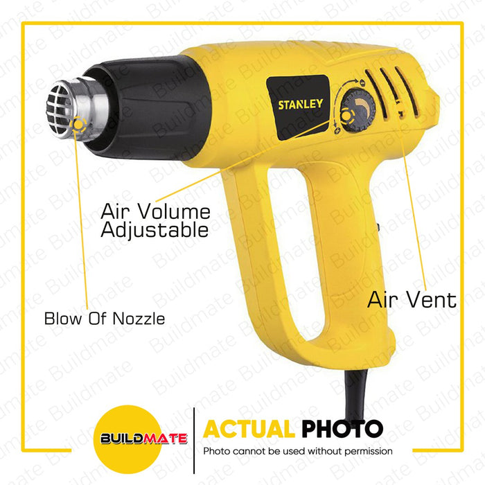 STANLEY Hot Air Heat Gun 2000W STEL670-B1 •BUILDMATE• SPT