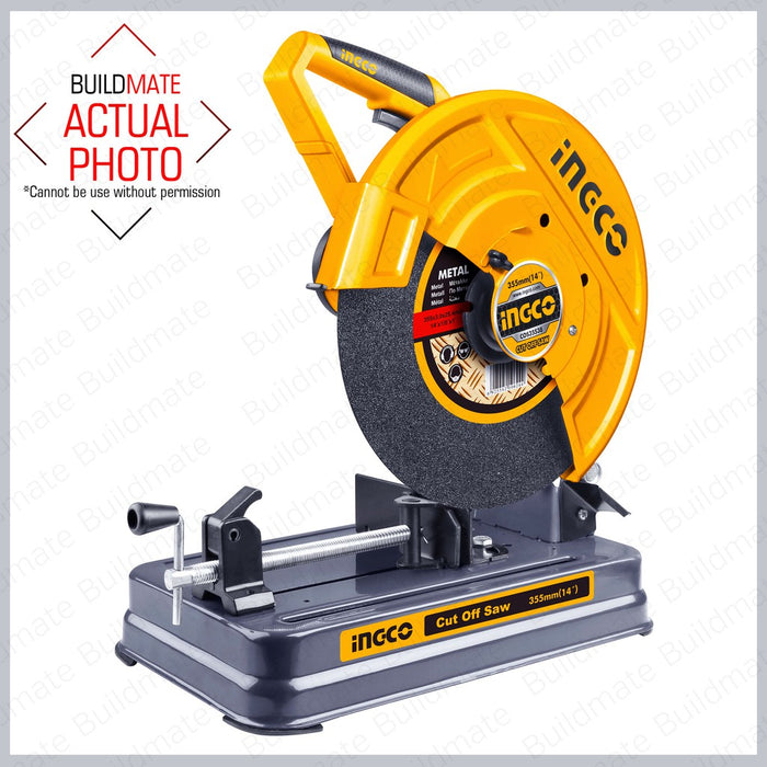 INGCO Original Cut Off Saw Cutting Machine Metal Heavy Duty 2350W COS35538 •BUILDMATE• IPT