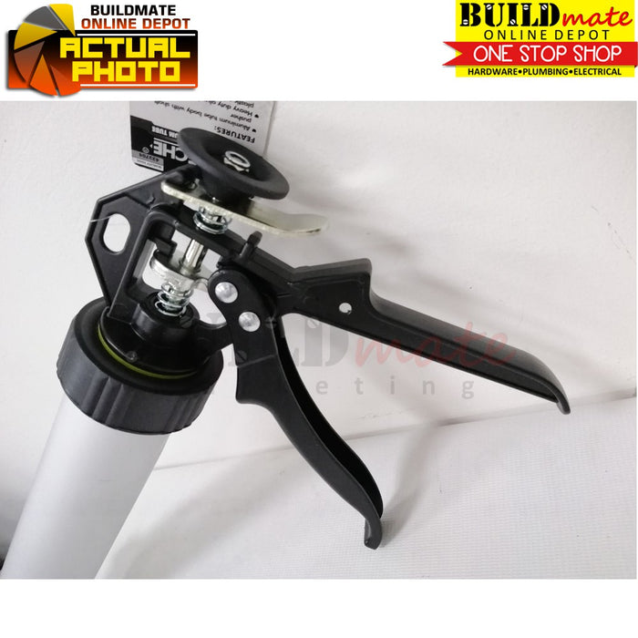 Hoteche Aluminum Tube Caulking Gun 9" 423704 •BUILDMATE• 