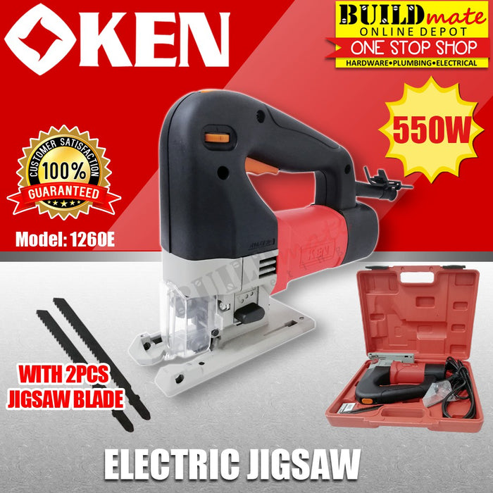 KEN Electric Jigsaw with Case 550W 1260E