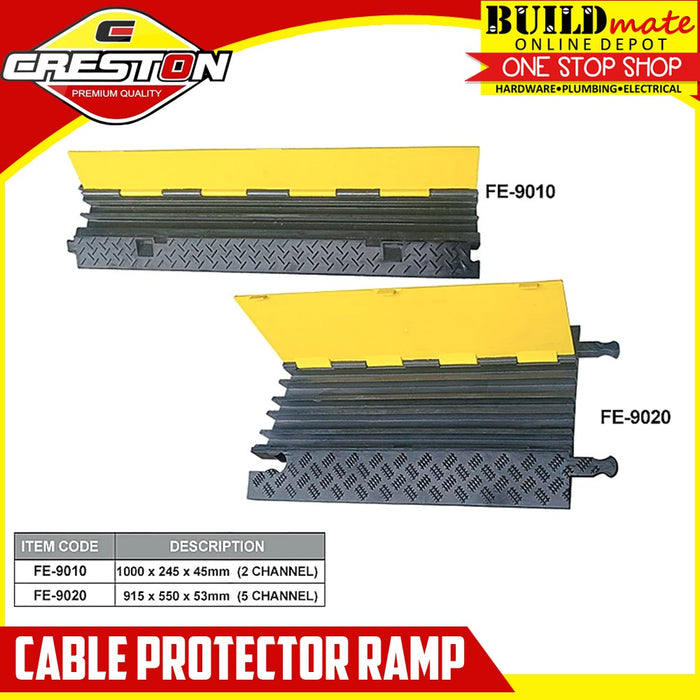 CRESTON Cable Protector Ramp •BUILDMATE•