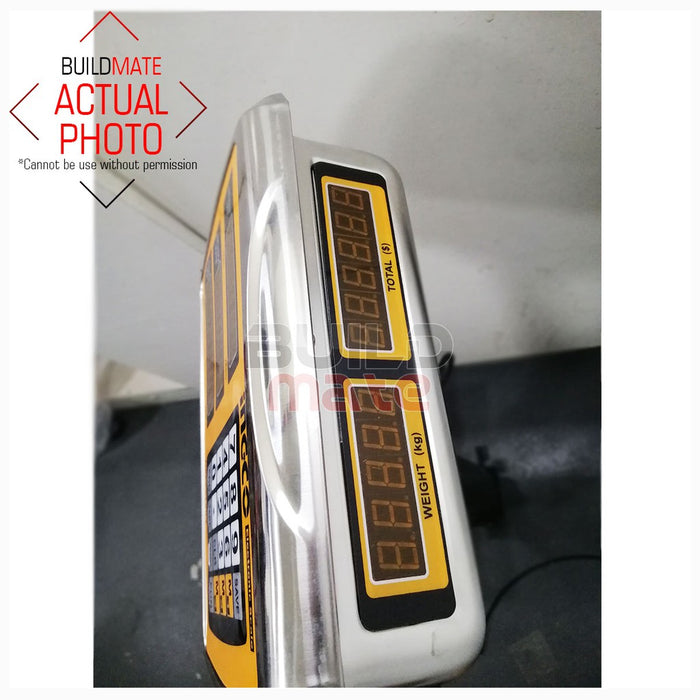INGCO 100KG Rechargeable Electronic Scale Digital Screen With Charger HESA31003 •BUILDMATE• IPT