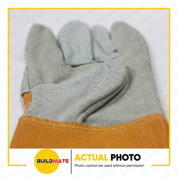 SHIMARU | FUJIMA Cowhide Suede Leather Welding Gloves Arc Tig Mig 10.5" | 11" | 14" •BUILDMATE•