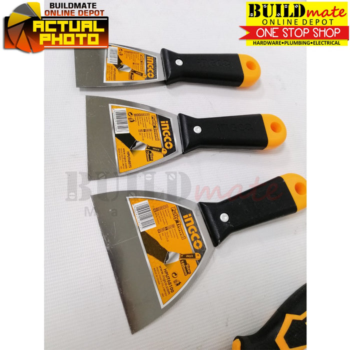 INGCO Putty Trowel Knife Scraper Carbon Steel with Plastic Handle SOLD PER PIECE •BUILDMATE• IHT
