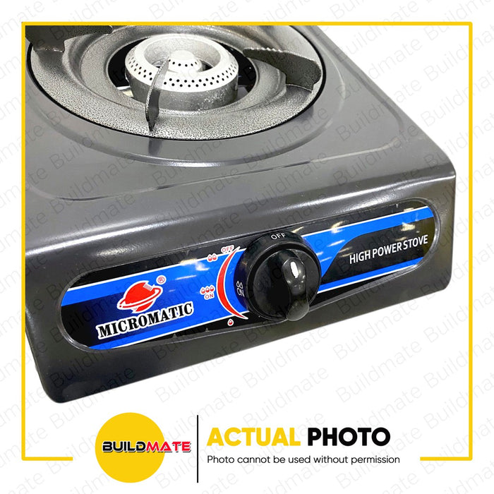 MICROMATIC Single Burner Gas Stove MGS-202 •BUILDMATE•