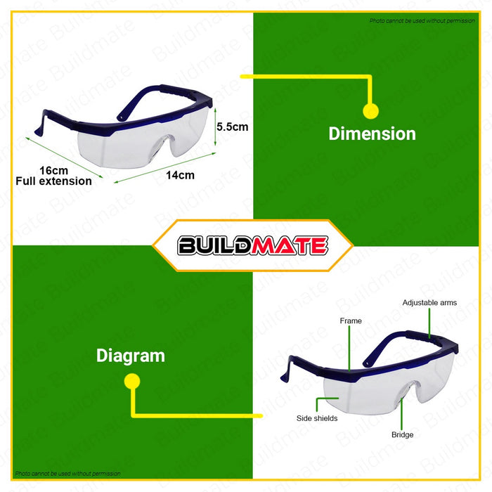 HOYOMA JAPAN Safety Eye Glasses High Quality H-AU01 •100% ORIGINAL / AUTHENTIC •BUILDMATE•